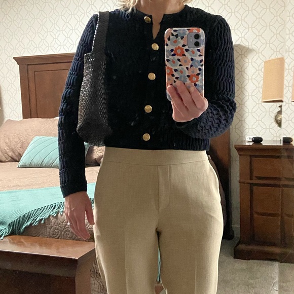 Massimo Dutti woven bag dark brown - Picture 11 of 12